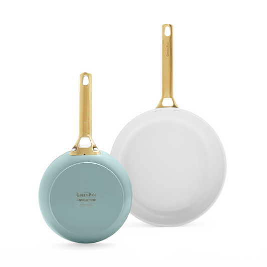 Carzwx Padova Reserve Sky Blue 2-Piece Frying Pan Set